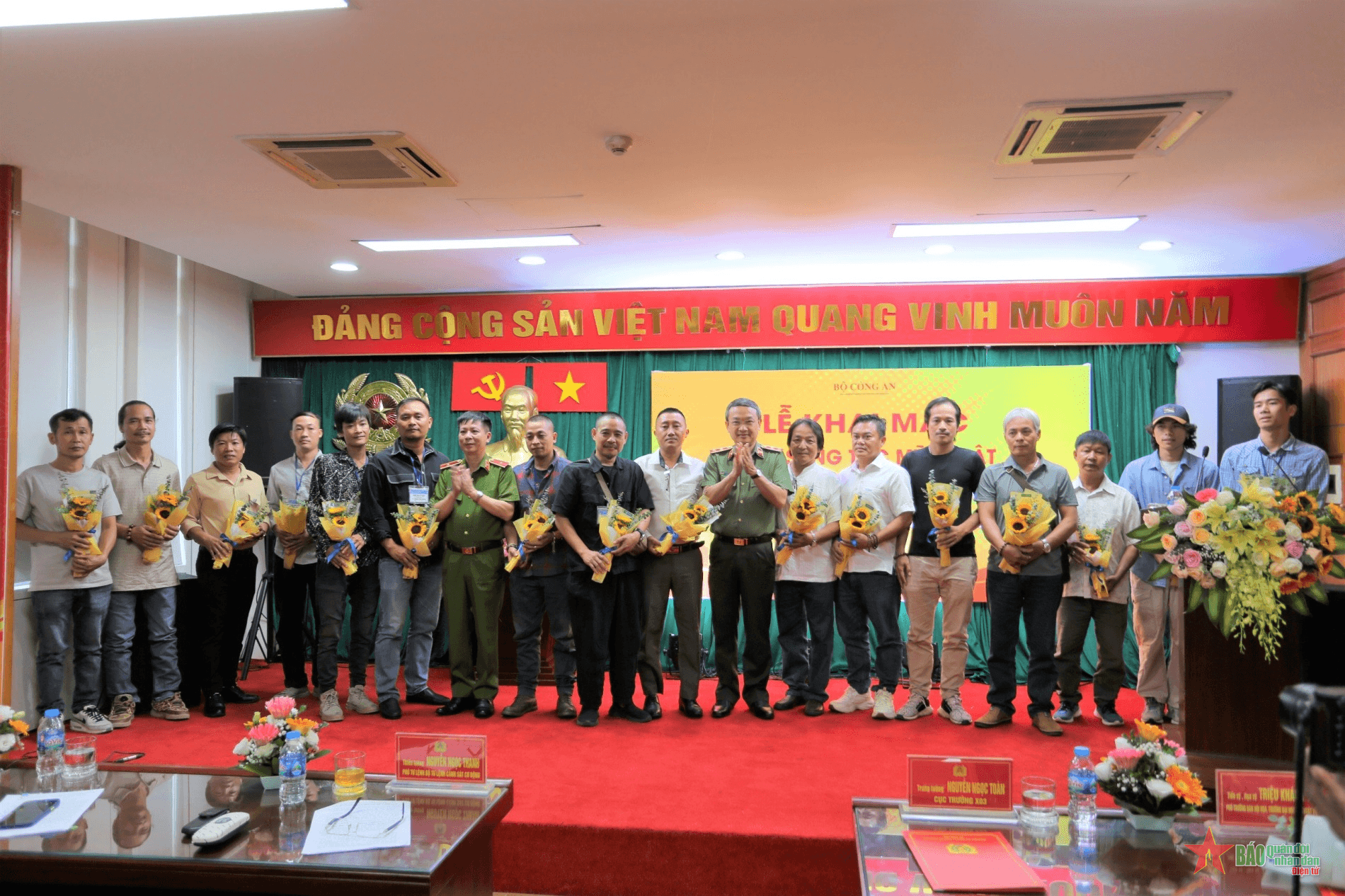 Khai mạc Trại sáng tác mỹ thuật lan tỏa hình ảnh Cảnh sát Cơ động