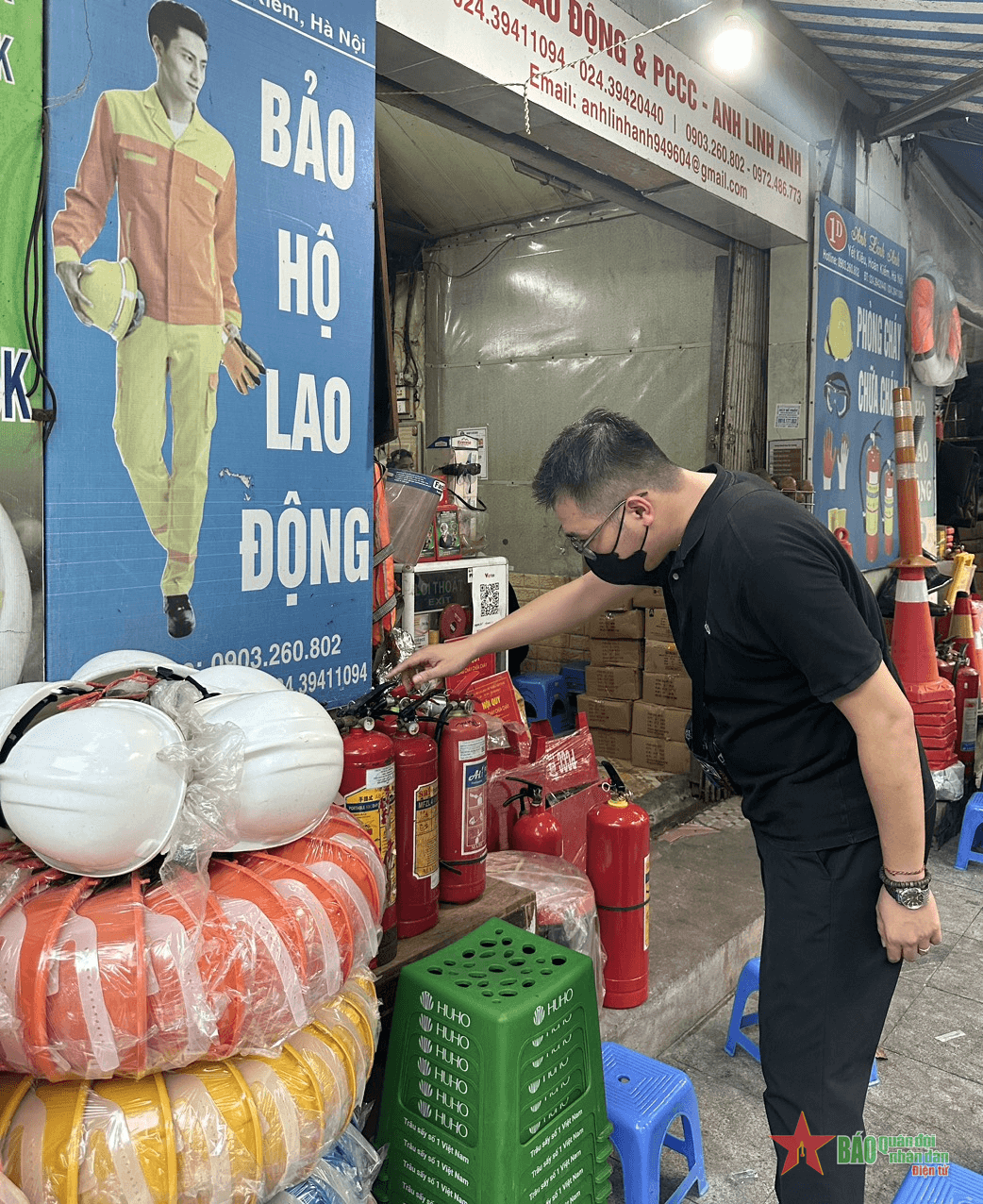 Cảnh giác với thiết bị phòng cháy, chữa cháy giả, kém chất lượng