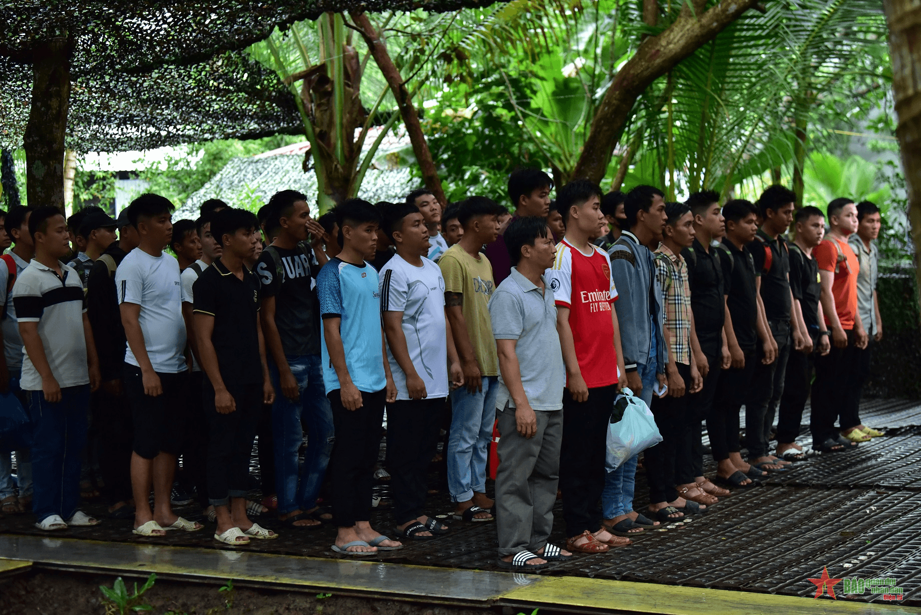 Lữ đoàn Pháo phòng không 226 (Quân khu 9) diễn tập Chỉ huy cơ quan 1 bên 1 cấp về động viên