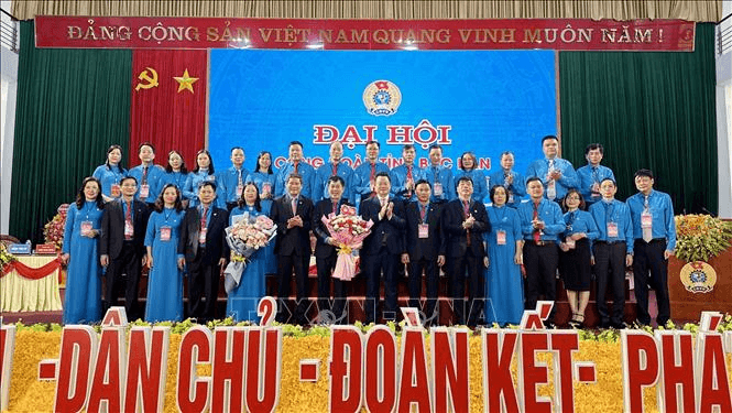 Ông Vi Hồng Dương tái đắc cử Chủ tịch Liên đoàn Lao động Bắc Kạn