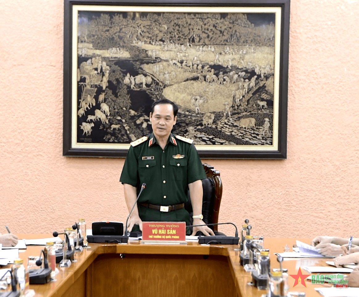 Thượng tướng Vũ Hải Sản: Tổng công ty Thành An cần tập trung vào những lĩnh vực mũi nhọn, bảo đảm tinh-gọn-mạnh-hiệu quả...