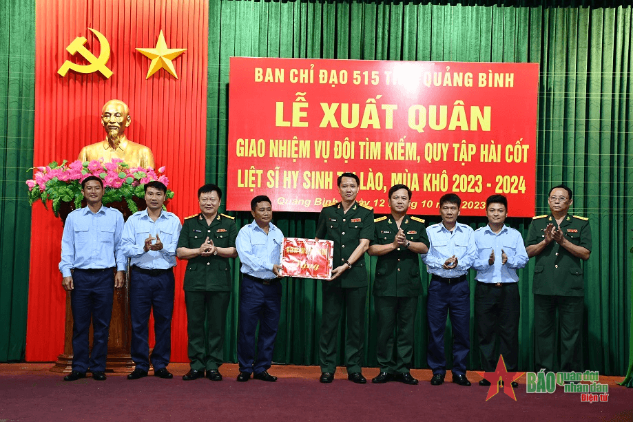 Quảng Bình xuất quân tìm kiếm quy tập hài cốt liệt sĩ hy sinh tại Lào
