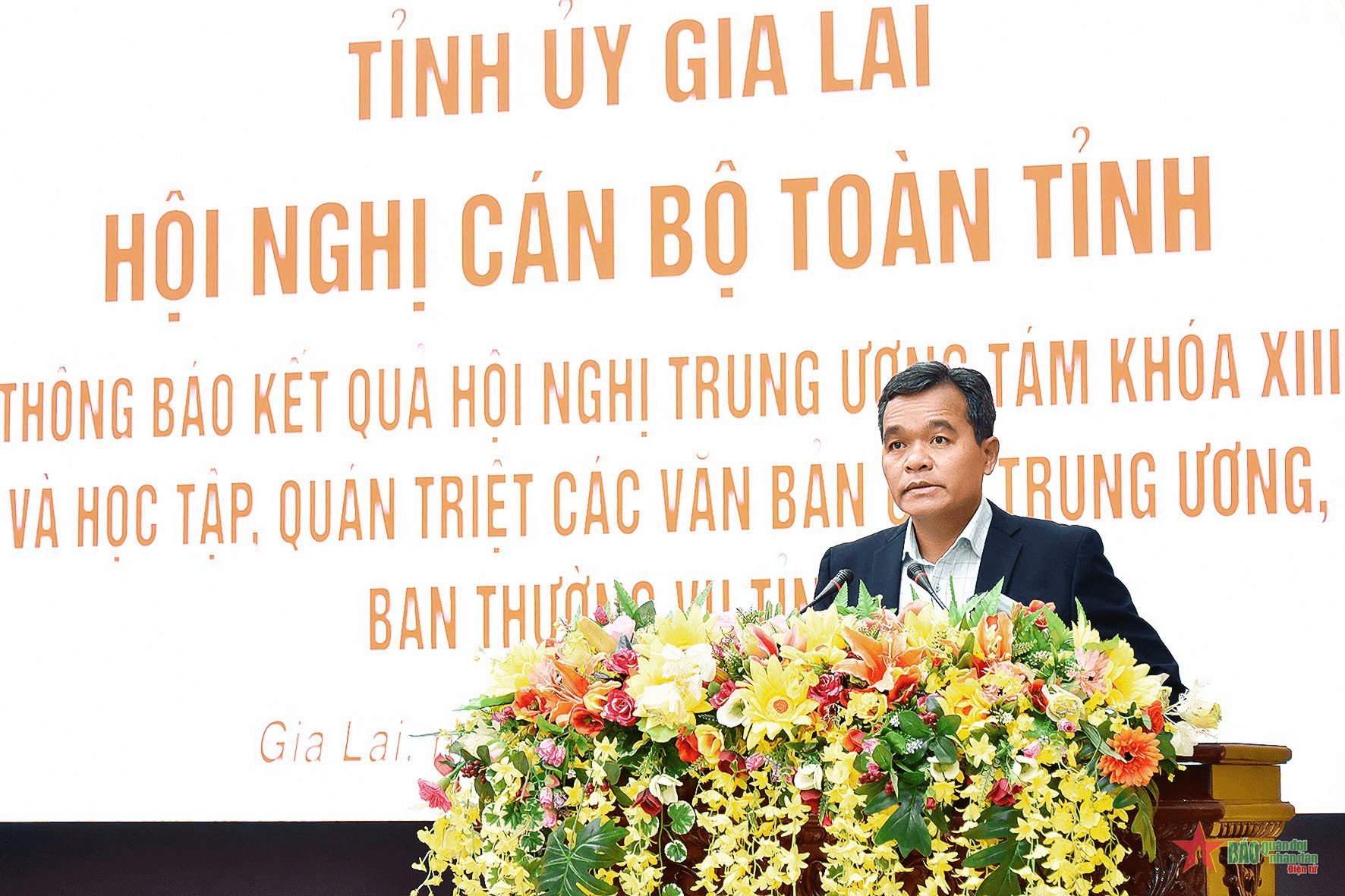 Tỉnh ủy Gia Lai thông báo kết quả Hội nghị Trung ương 8, khóa XIII