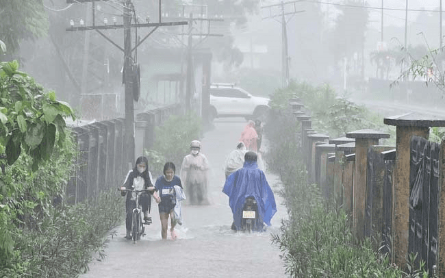 Tiếp tục mưa lớn tại Thừa Thiên Huế, Đà Nẵng, Quảng Nam