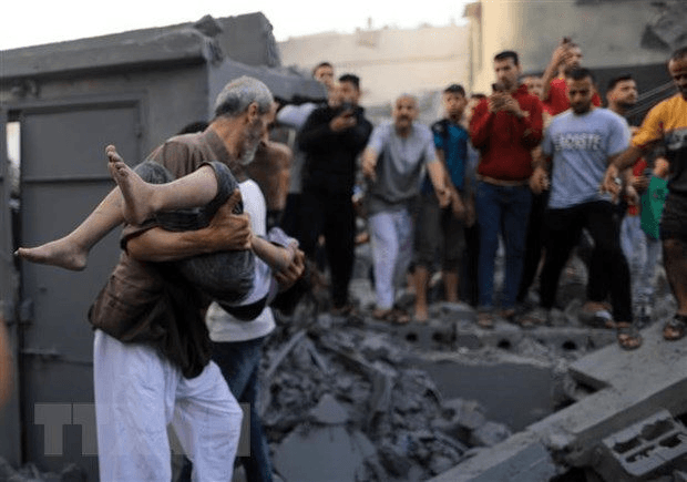 Xung đột Hamas-Israel: Tổng thống Palestine không tham dự hội nghị 4 bên tại Jordan