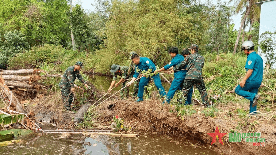 Những chiến sĩ trả lại bình yên cho đất