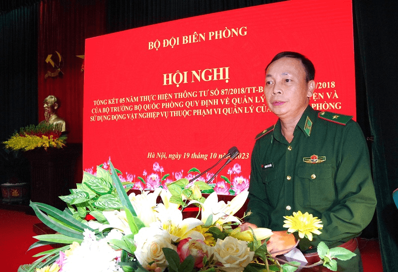 Tổng kết 5 năm thực hiện Thông tư số 87 về quản lý, huấn luyện và sử dụng động vật nghiệp vụ