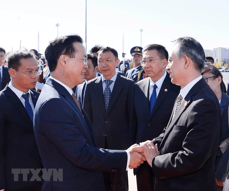 Chủ tịch nước Võ Văn Thưởng kết thúc chuyến tham dự Diễn đàn Vành đai và Con đường