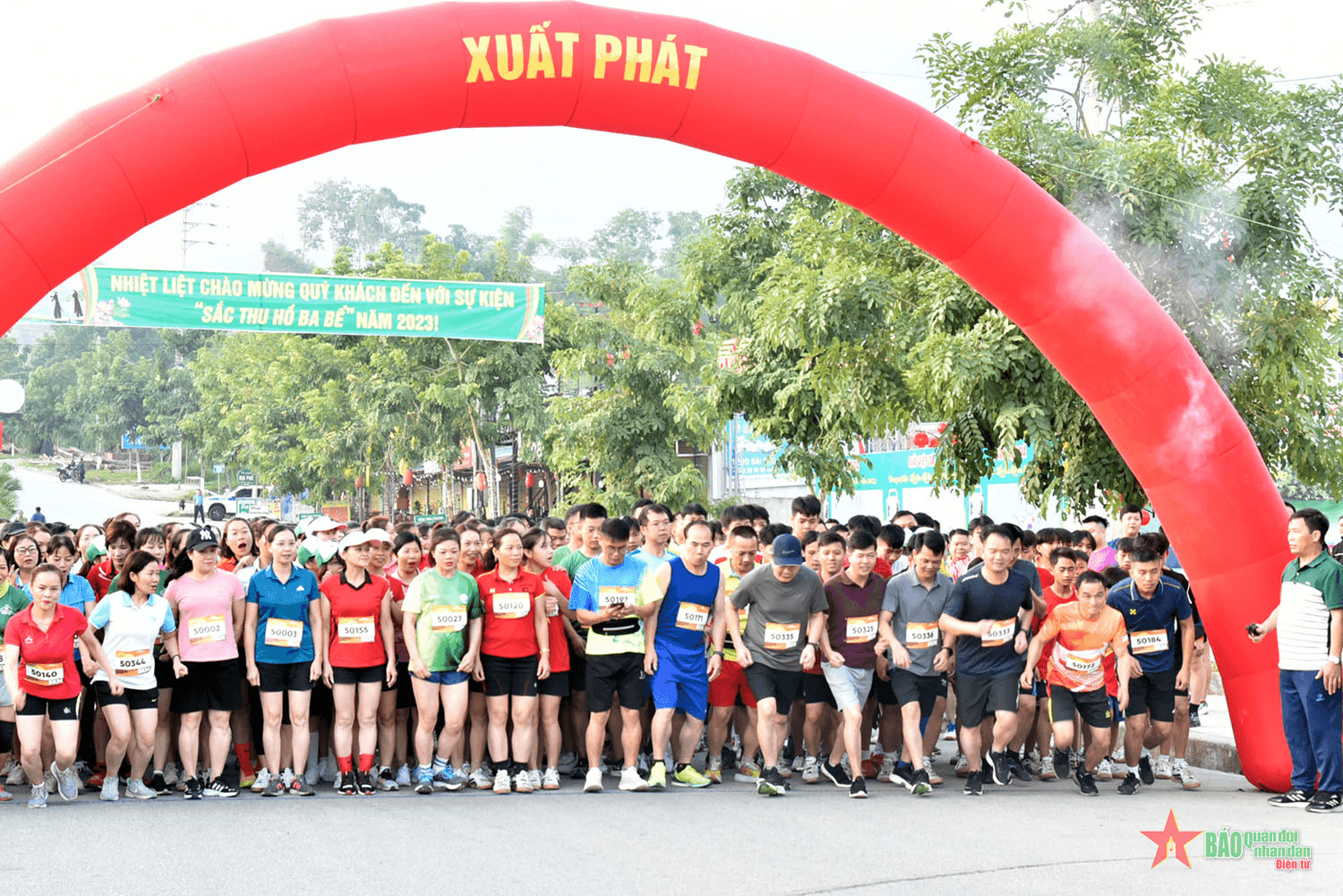 Hơn 610 vận động viên tham gia Giải Việt dã huyện Ba Bể mở rộng năm 2023