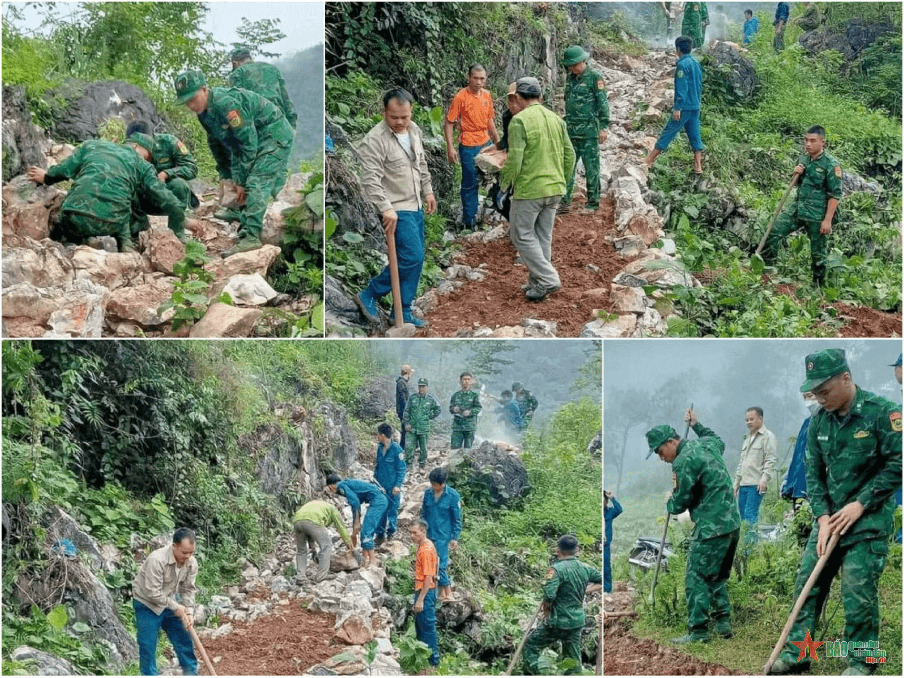 Đồn Biên phòng Lũng Nặm xây dựng thế trận toàn dân nơi phên giậu Tổ quốc