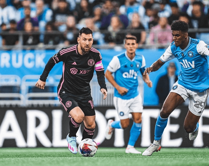 Messi đá chính, Inter Miami vẫn nhận thất bại trước Charlotte