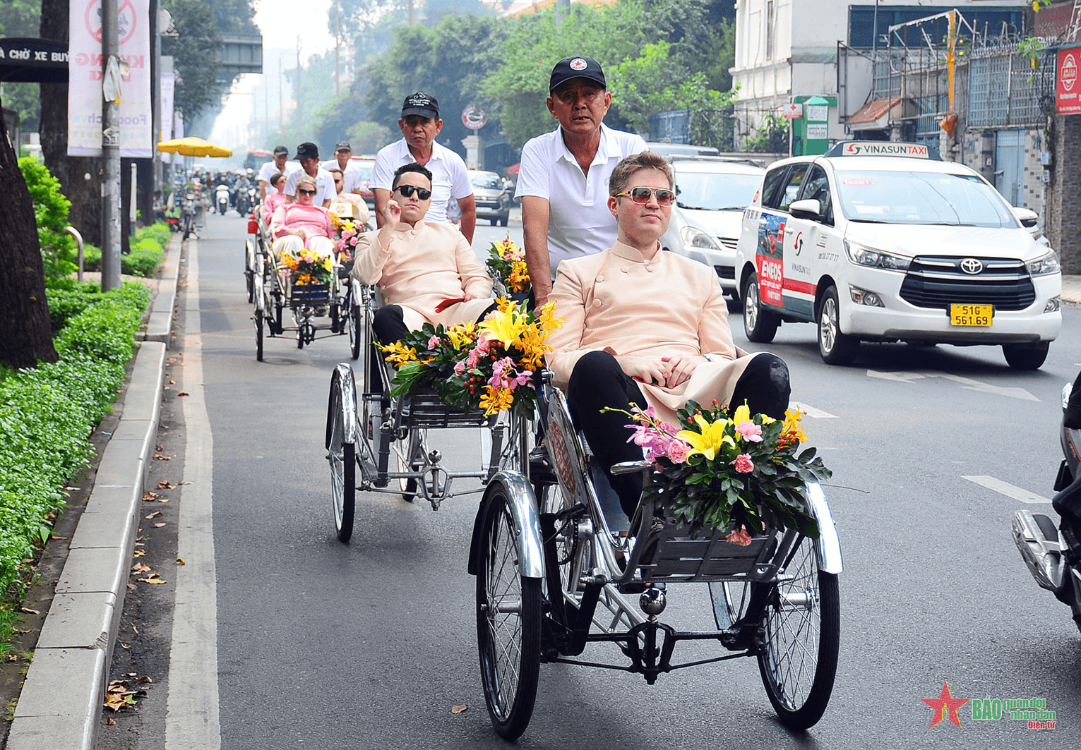 Thành phố thanh bình với khách du lịch quốc tế