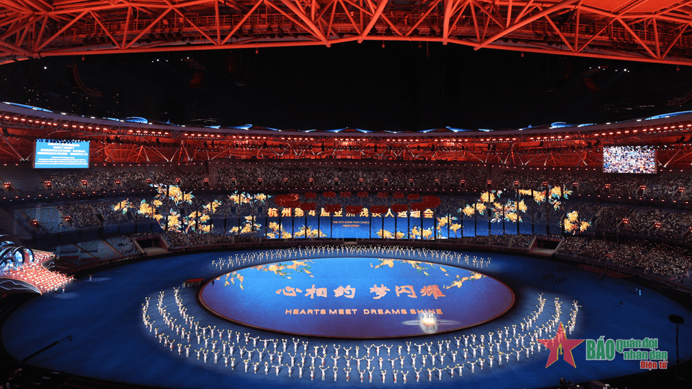 Khai mạc Asian Para Games 4: Nơi trái tim hội tụ thắp sáng những giấc mơ