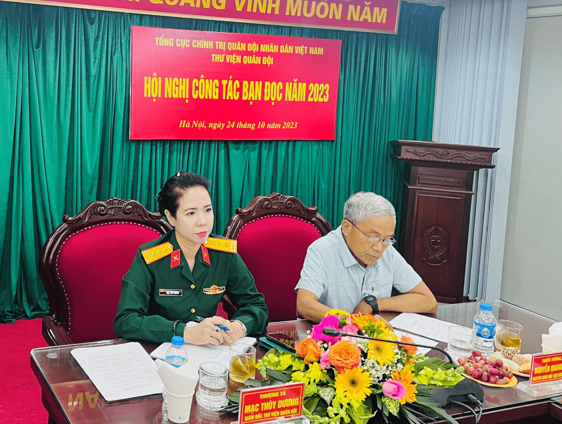 Thư viện Quân đội tổ chức Hội nghị bạn đọc năm 2023