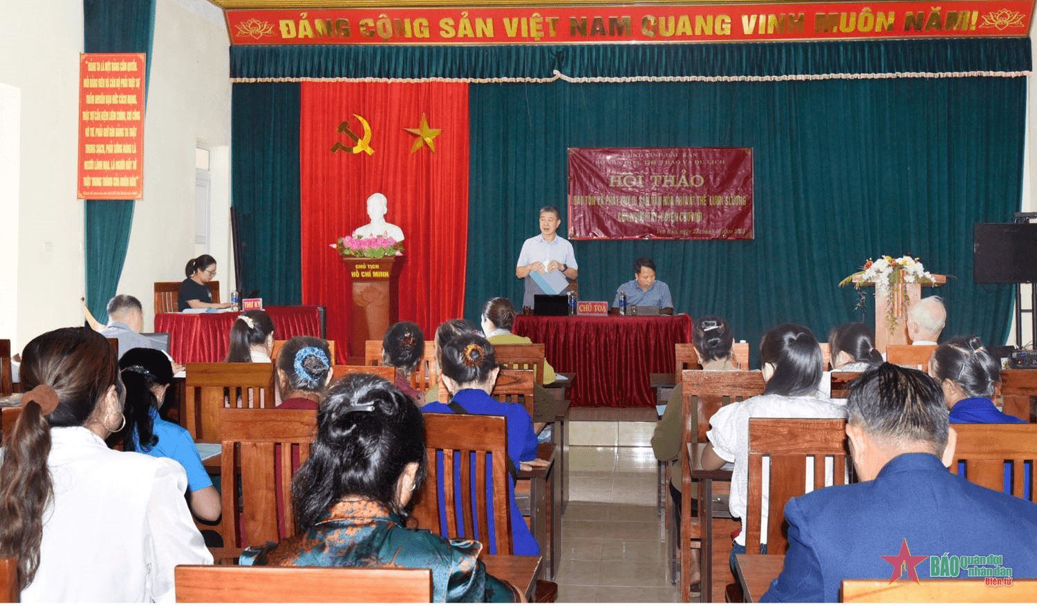 Hội thảo về bảo tồn và phát huy di sản văn hóa phi vật thể “Lượn Slương” của người Tày, huyện Chợ Mới