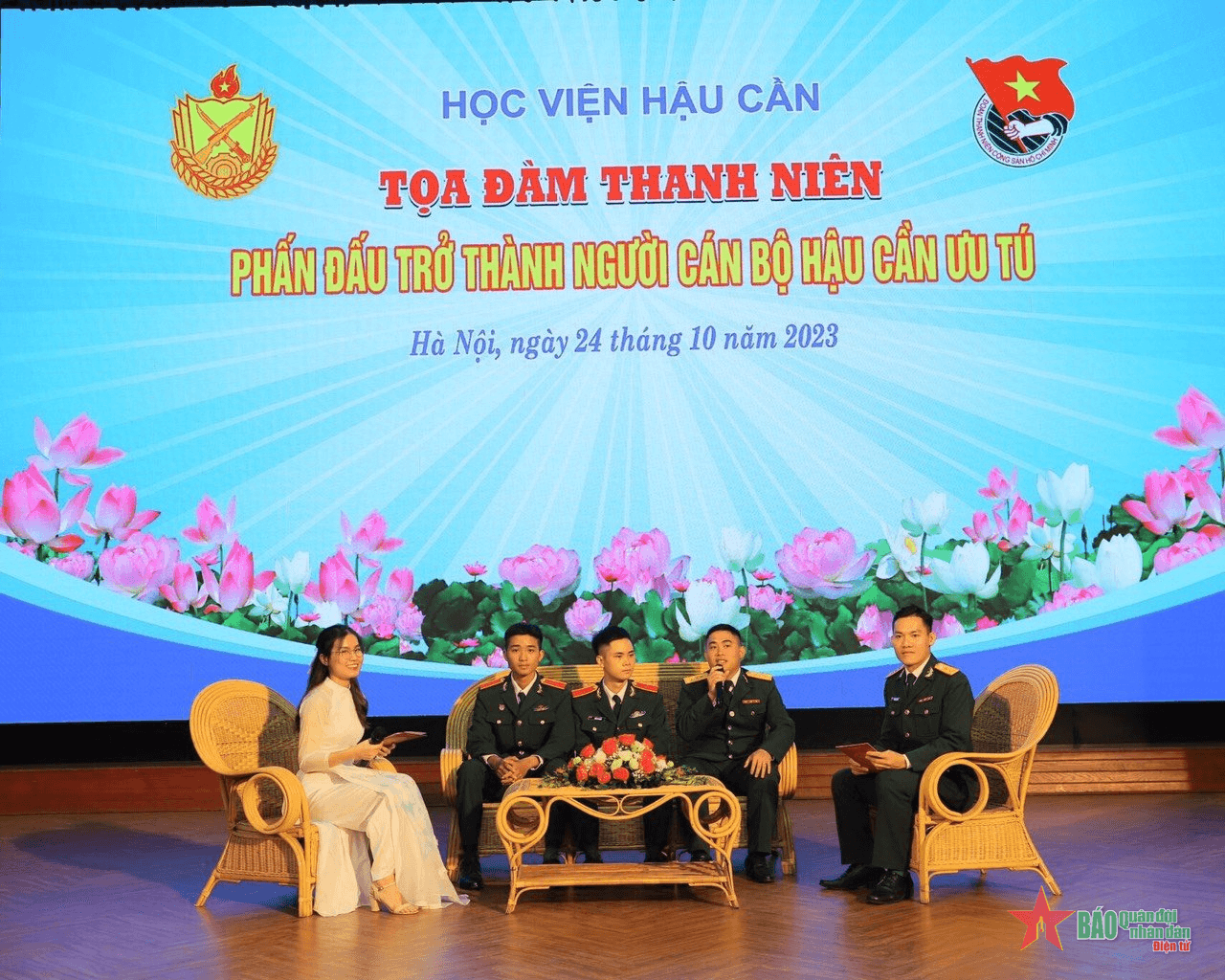 Phấn đấu trở thành người cán bộ hậu cần ưu tú