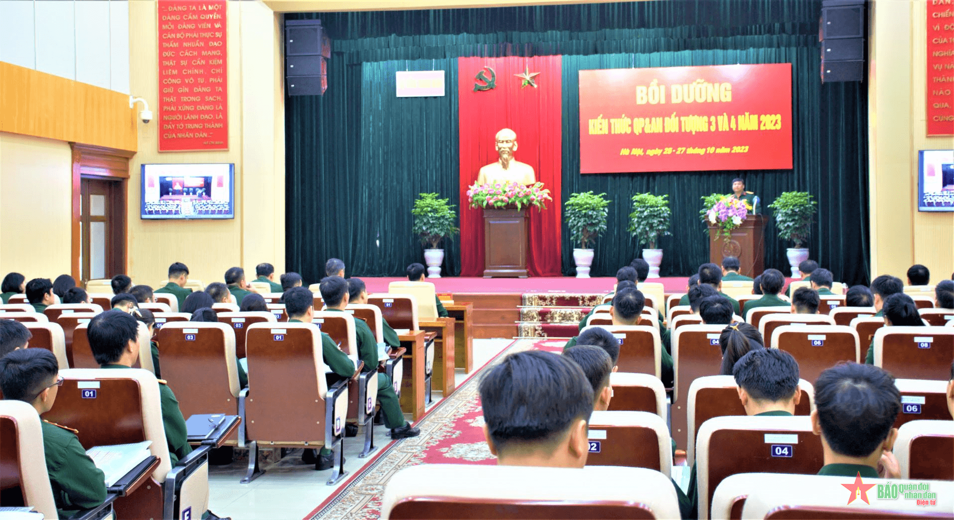 Bộ Tổng Tham mưu khai mạc lớp bồi dưỡng kiến thức quốc phòng và an ninh năm 2023