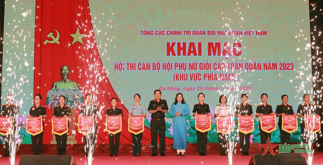 Tổng cục Chính trị: Khai mạc Hội thi cán bộ Hội phụ nữ giỏi cấp toàn quân khu vực phía Nam năm 2023