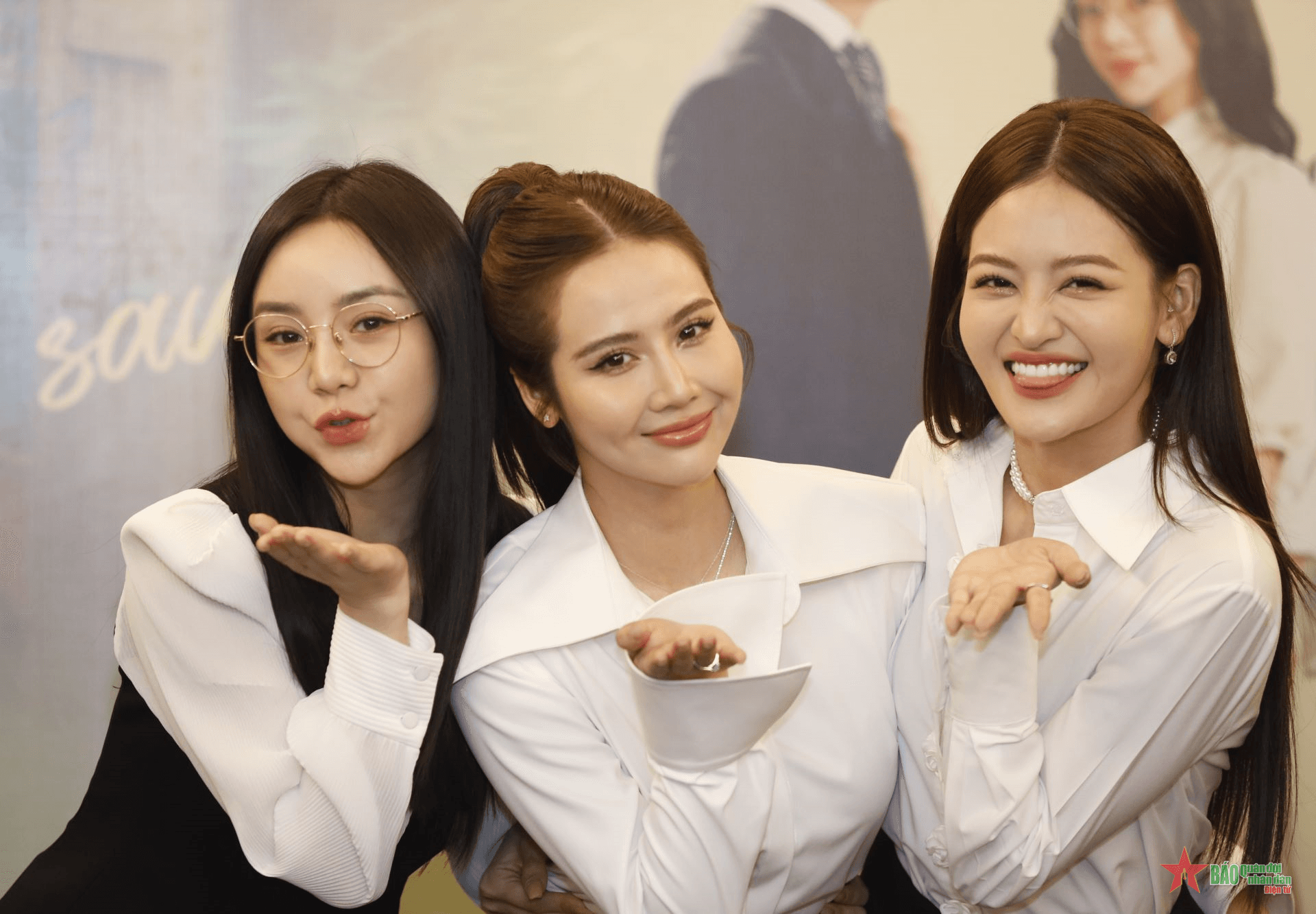 Dàn mỹ nhân truyền hình Huyền Lizzie, Quỳnh Kool, Thùy Anh hội ngộ trên phim mới