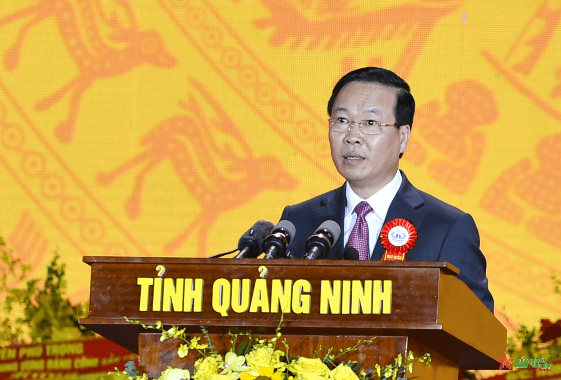 Chủ tịch nước Võ Văn Thưởng dự lễ kỷ niệm 60 năm Ngày thành lập tỉnh Quảng Ninh