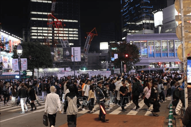 An ninh thắt chặt trước ngày lễ Halloween tại Tokyo