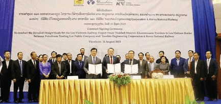 Hiện thực hóa dự án tuyến đường sắt Lào - Việt Nam