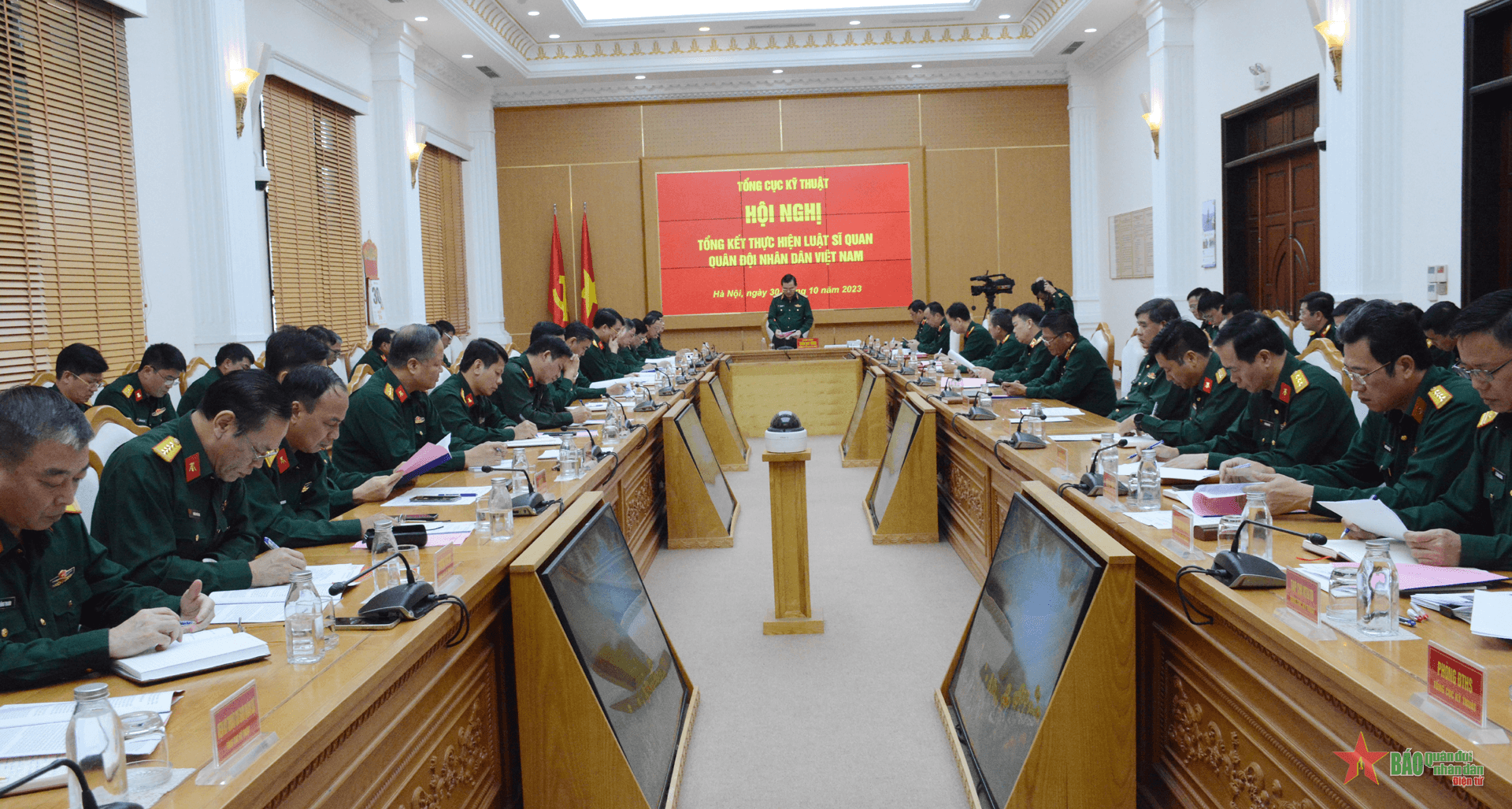 Xây dựng đội ngũ sĩ quan Tổng cục Kỹ thuật có cơ cấu hợp lý, chất lượng ngày càng nâng lên