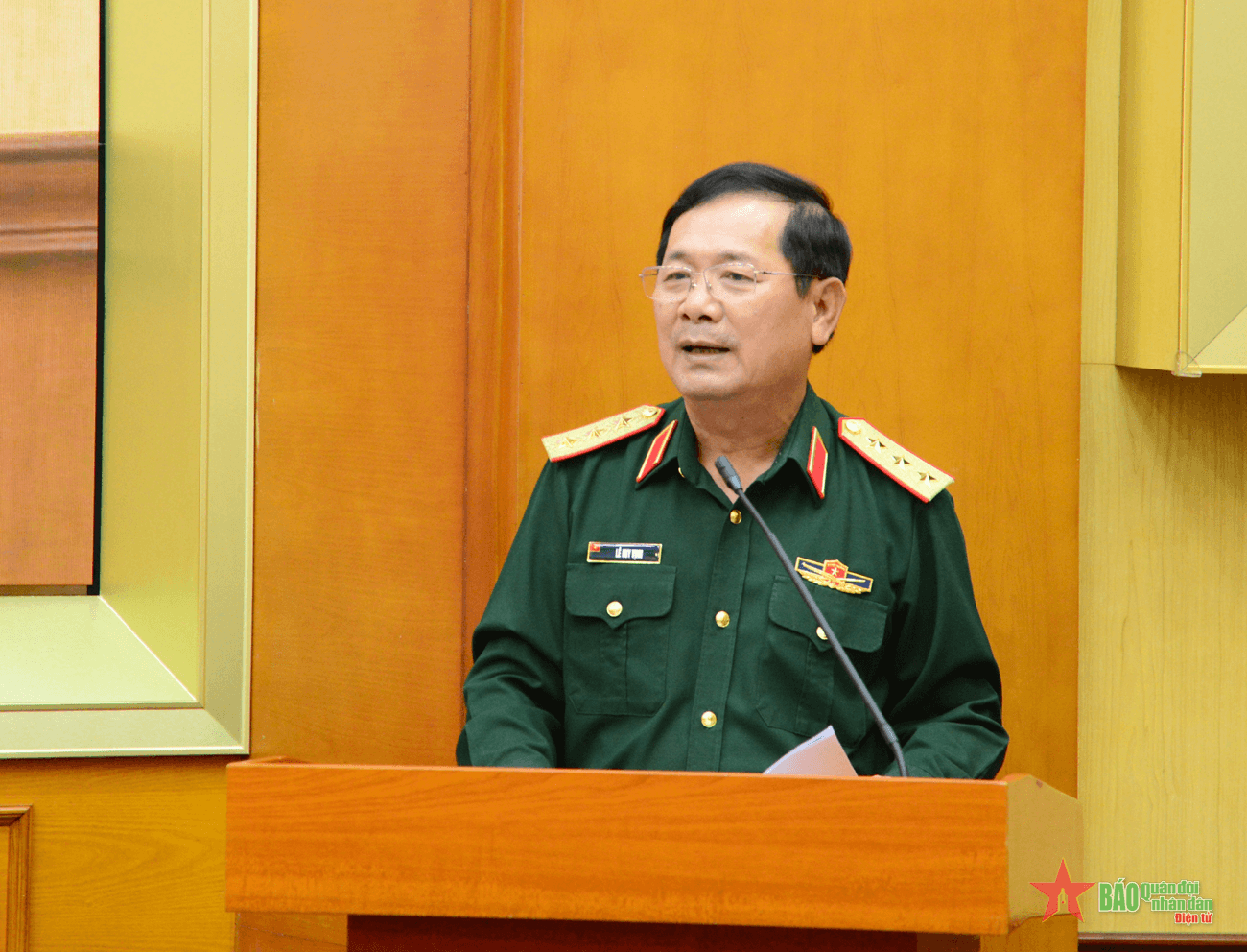 Thượng tướng Lê Huy Vịnh: Tiếp tục đẩy mạnh cải cách thủ tục hành chính trong Bộ Quốc phòng