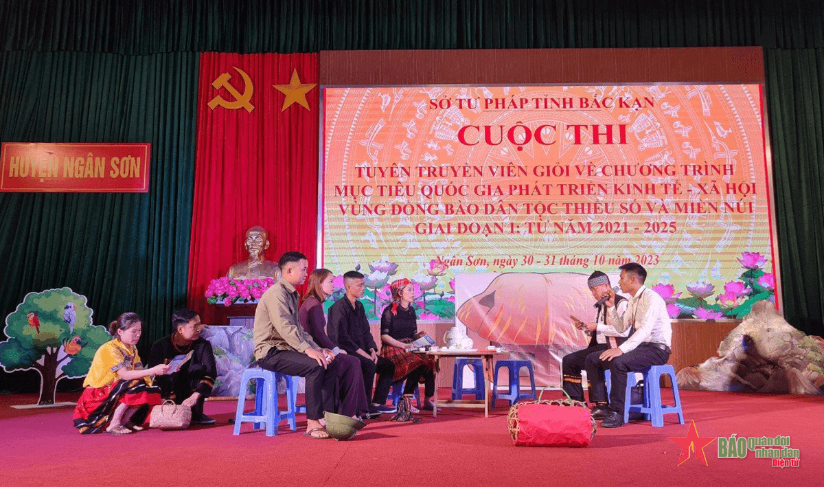 Huyện Ngân Sơn (Bắc Kạn): Thi Tuyên truyền viên giỏi về Chương trình mục tiêu quốc gia phát triển kinh tế-xã hội