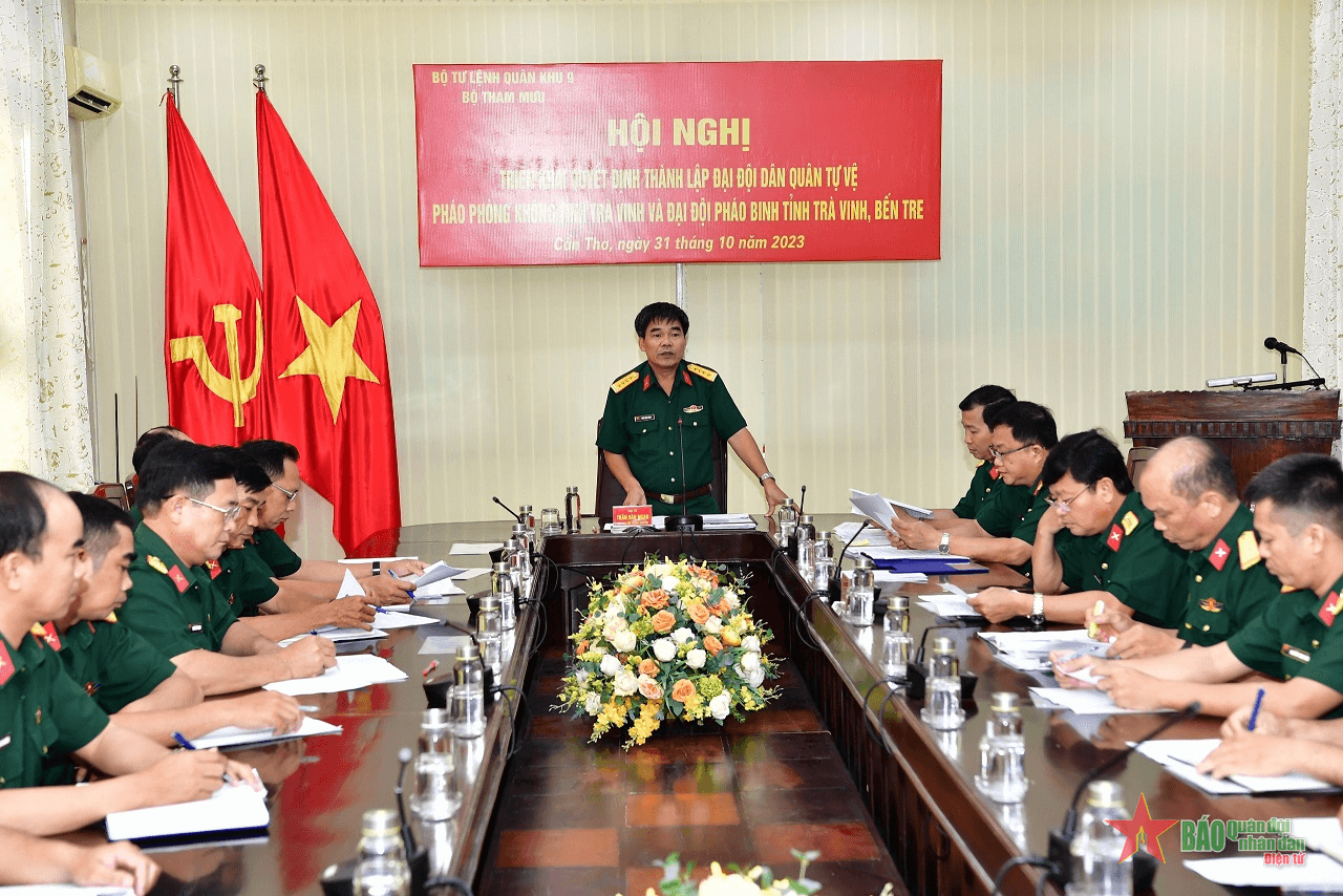 Quân khu 9: Triển khai quyết định thành lập các đại đội Dân quân tự vệ