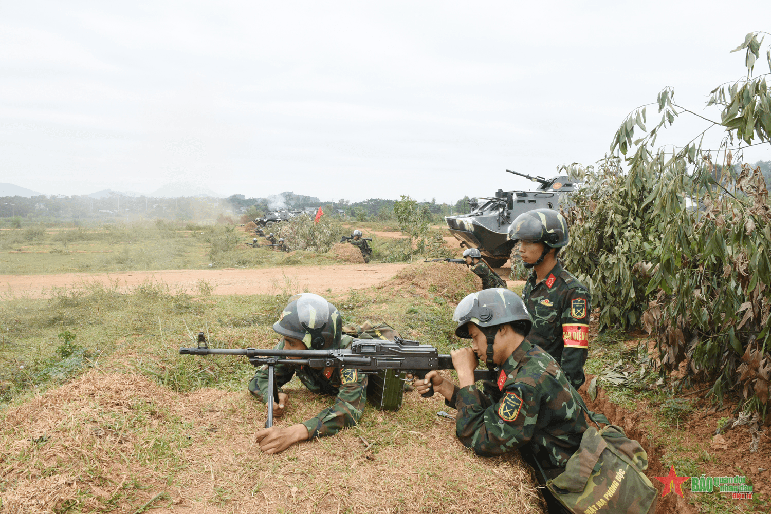 Diễn tập khu vực phòng thủ Cụm phía Đông thành phố Hà Nội: Thiết thực, chất lượng, an toàn