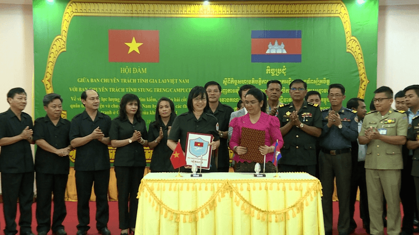 Thống nhất tìm kiếm, quy tập hài cốt liệt sĩ tại Campuchia giai đoạn mùa khô 2023–2024