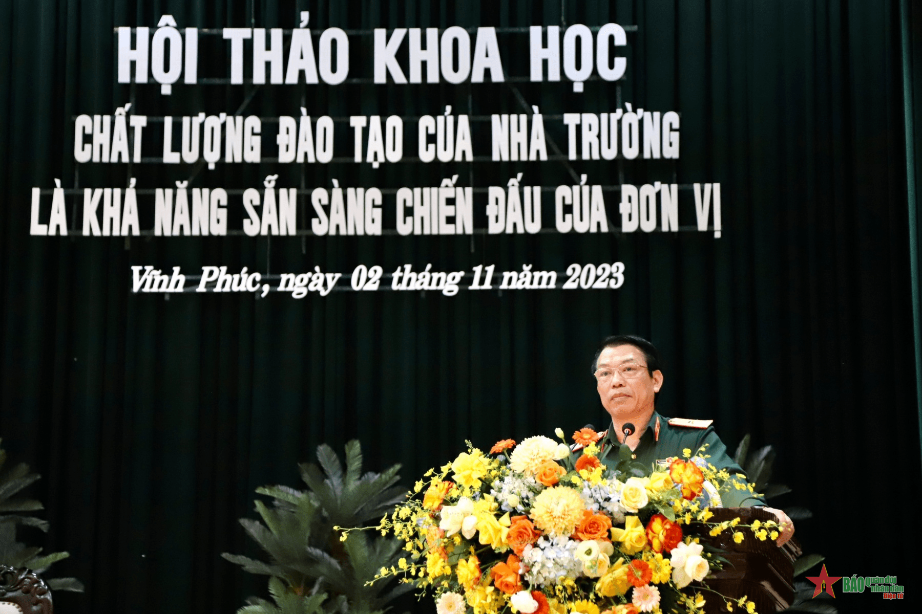 Chất lượng đào tạo của nhà trường là khả năng sẵn sàng chiến đấu của đơn vị