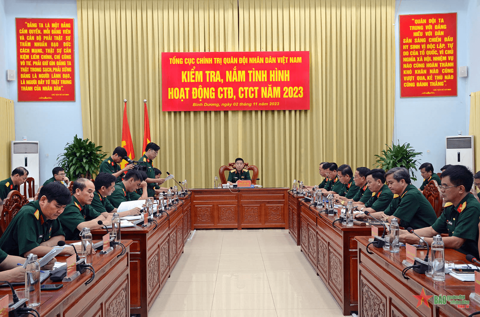 Tổng cục Chính trị kiểm tra hoạt động công tác Đảng, công tác chính trị tại Quân đoàn 4