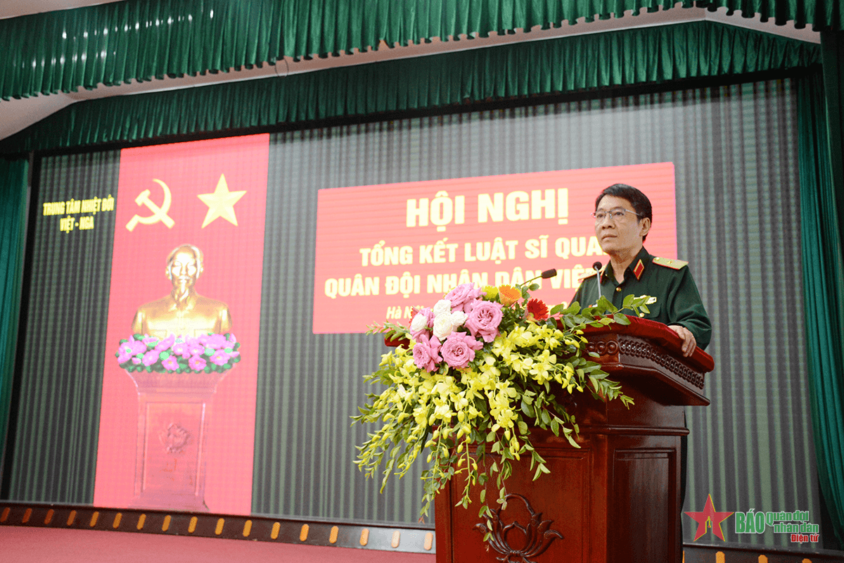 Trung tâm Nhiệt đới Việt - Nga tổng kết thực hiện Luật Sĩ quan Quân đội nhân dân Việt Nam