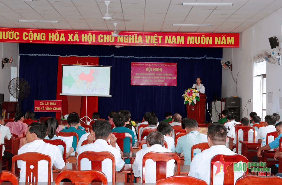 Tuyên truyền công tác thông tin đối ngoại và tình hình biển, đảo cho cán bộ, nhân dân tỉnh Sóc Trăng