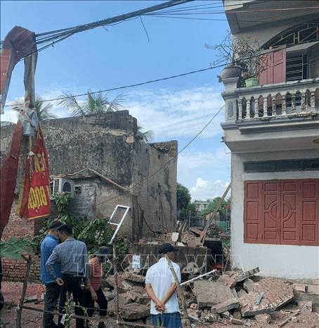 Nổ lớn tại nhà dân ở Hải Phòng làm một người tử vong
