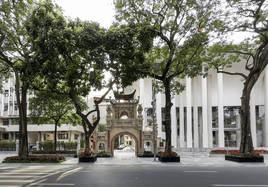 Cổng trại Bảo An binh kết nối truyền thống và hiện đại