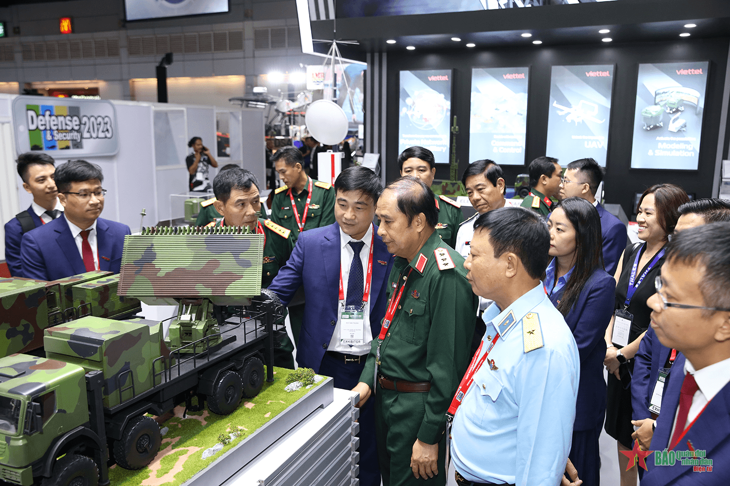 Viettel tổ chức gian hàng quốc gia Việt Nam tại Triển lãm Quốc phòng và An ninh 2023