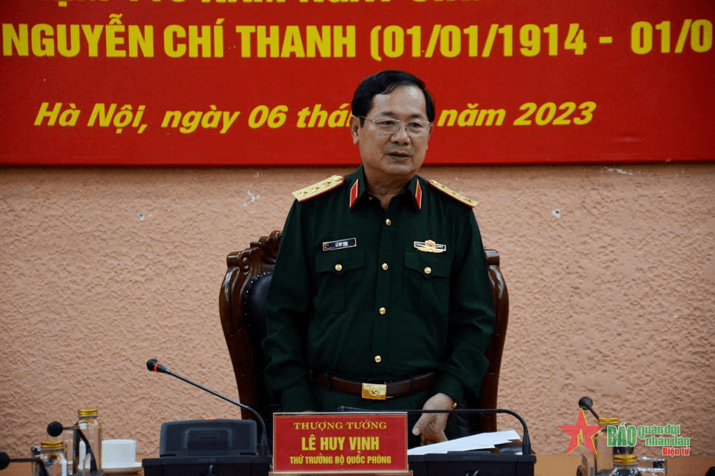 Thượng tướng Lê Huy Vịnh chủ trì phiên họp Ban chỉ đạo Hội thảo 110 năm Ngày sinh Đại tướng Nguyễn Chí Thanh