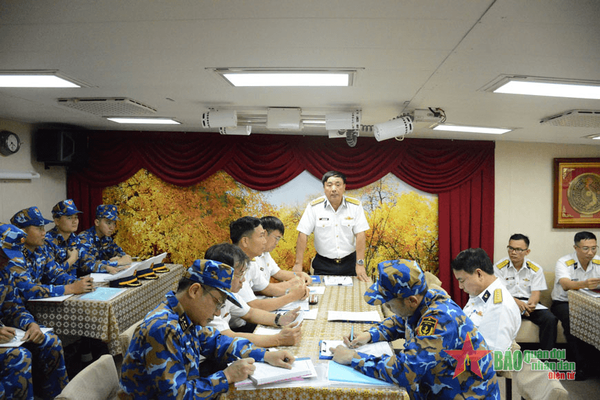 Tàu 016-Quang Trung sẵn sàng lên đường thực hiện nhiệm vụ đối ngoại quốc phòng