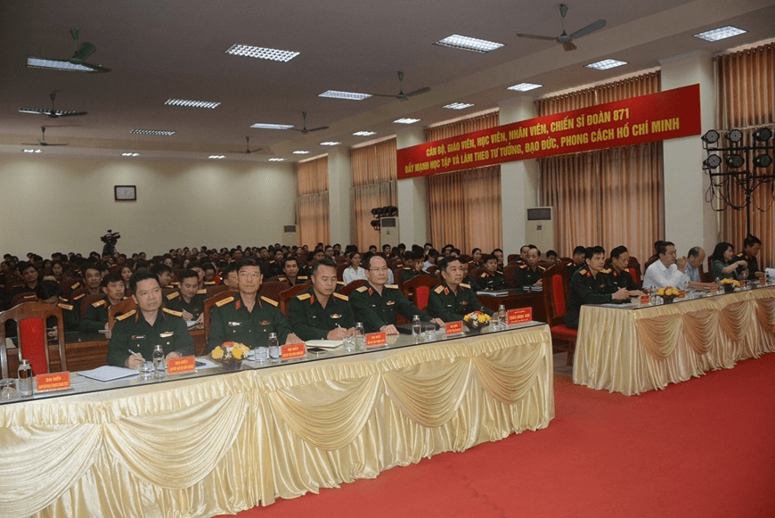 Cơ quan Tổng cục Chính trị hưởng ứng Ngày Pháp luật Việt Nam năm 2023