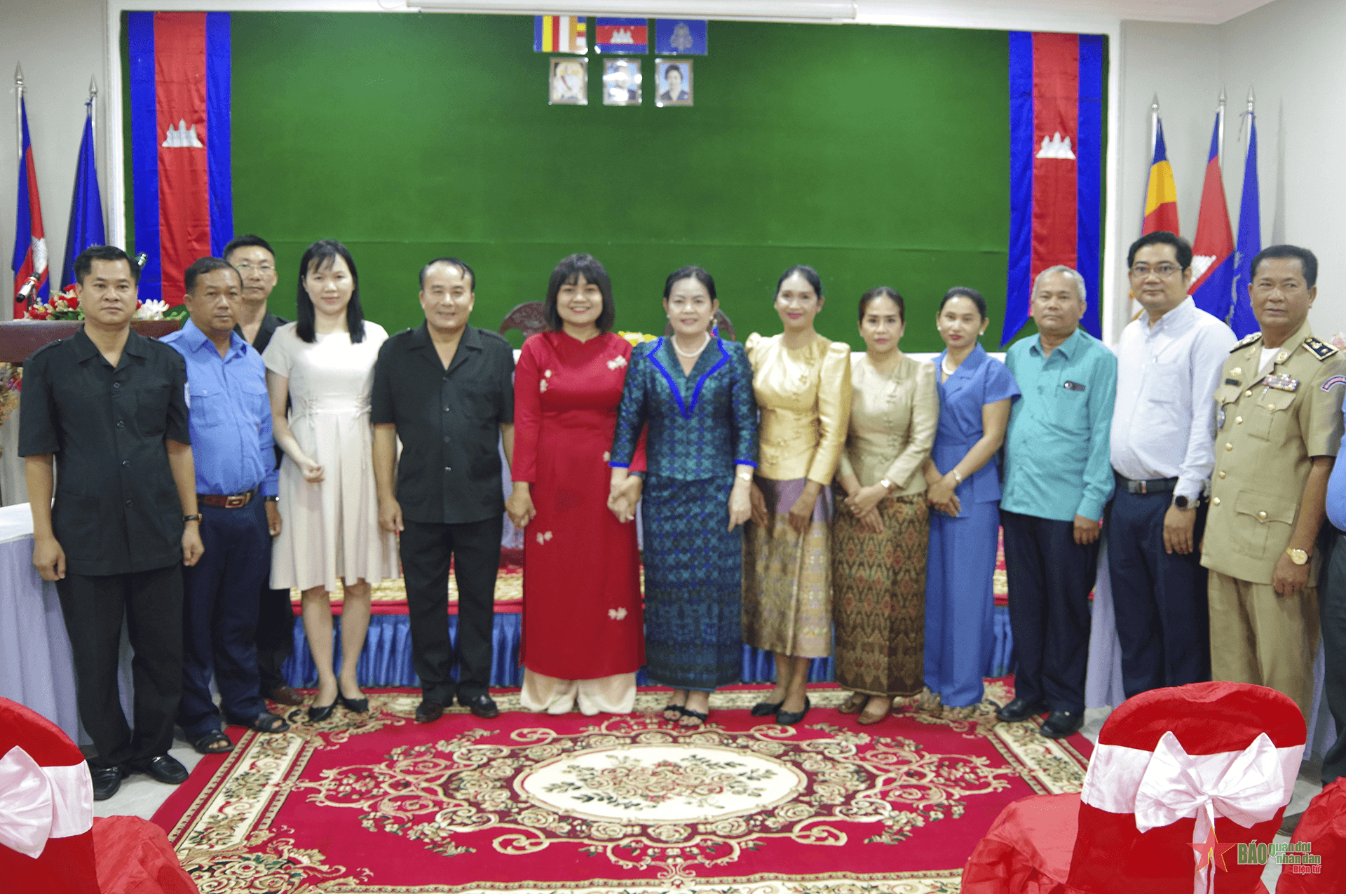 Ban Chỉ đạo 515 tỉnh Đắk Lắk làm việc tại tỉnh Mondulkiri (Campuchia)