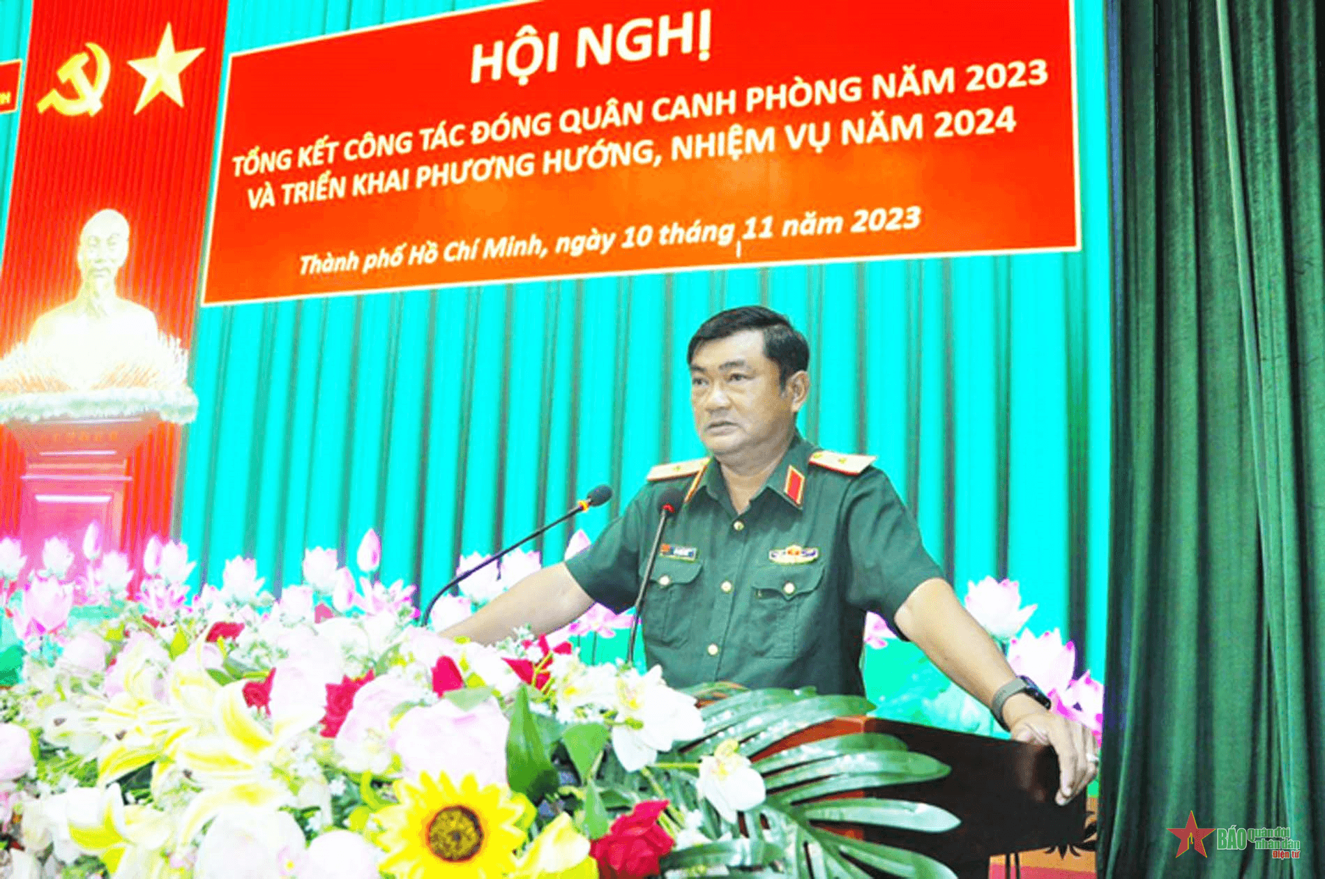 Bộ tư lệnh TP Hồ Chí Minh tổng kết công tác đóng quân canh phòng năm 2023