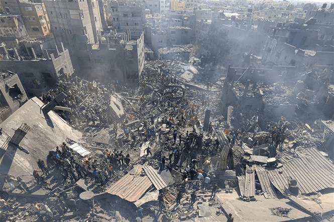Báo Times of Israel đưa tin chiếm tòa nhà Quốc hội tại Gaza