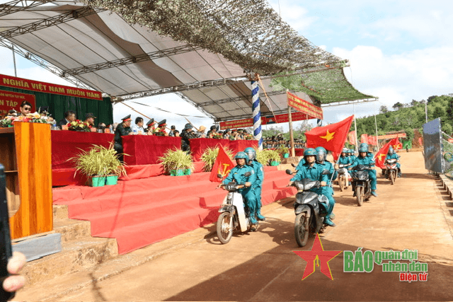 Diễn tập phòng, chống thiên tai tại huyện Tuy Đức, Đắk Nông