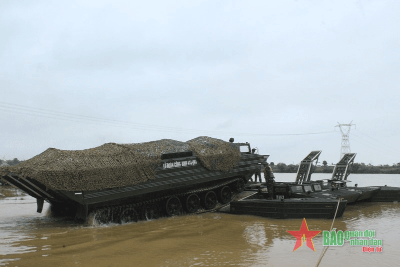 Lữ đoàn Công binh 414, Quân khu 4 tổ chức diễn tập thành công tốt đẹp