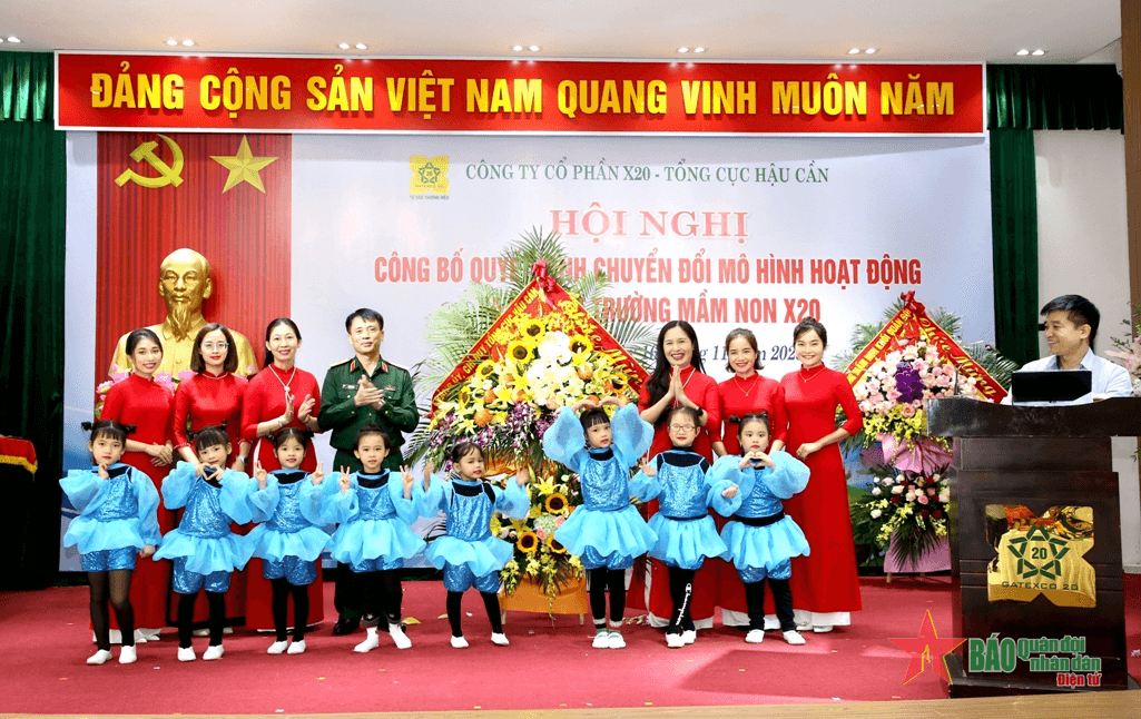 Công ty cổ phần X20 công bố quyết định chuyển đổi mô hình hoạt động và ra mắt Trường Mầm non X20

​