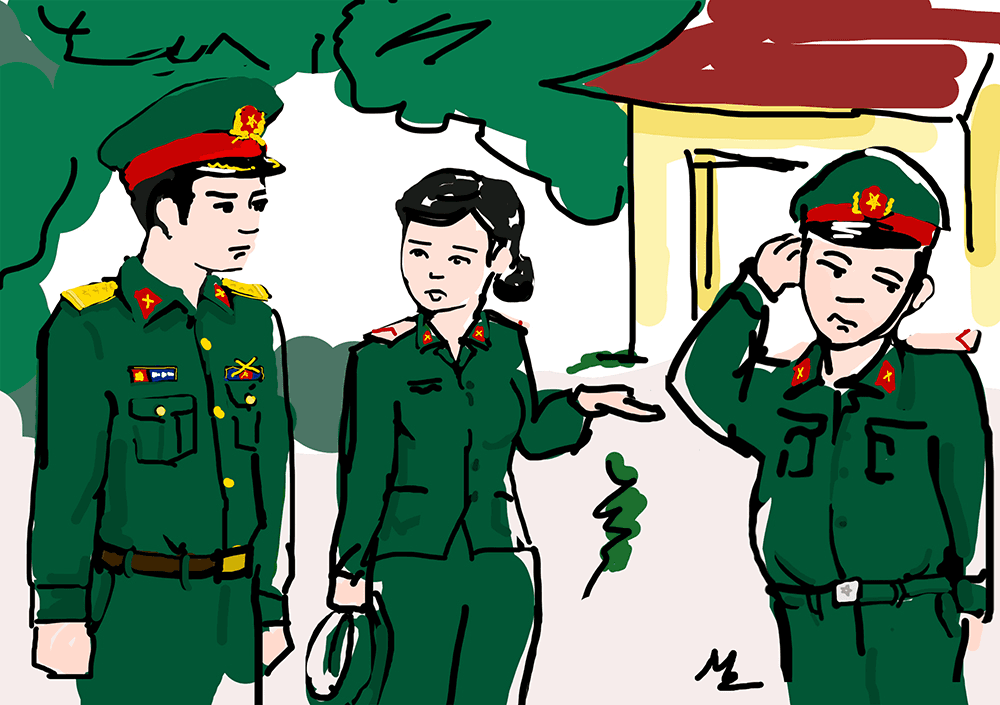 Câu chuyện kỷ luật: Bỏ vị trí gác để... tán tỉnh!