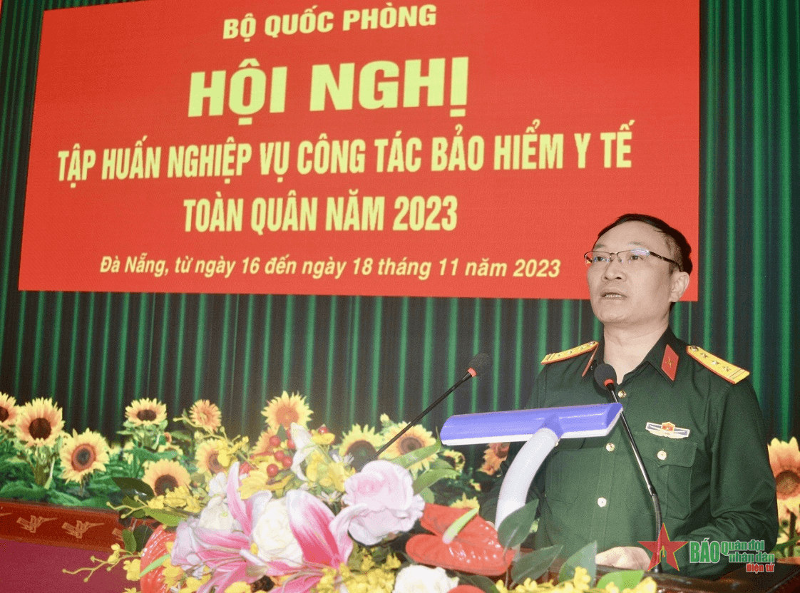 Bộ Quốc phòng: Tập huấn nghiệp vụ công tác bảo hiểm y tế toàn quân năm 2023